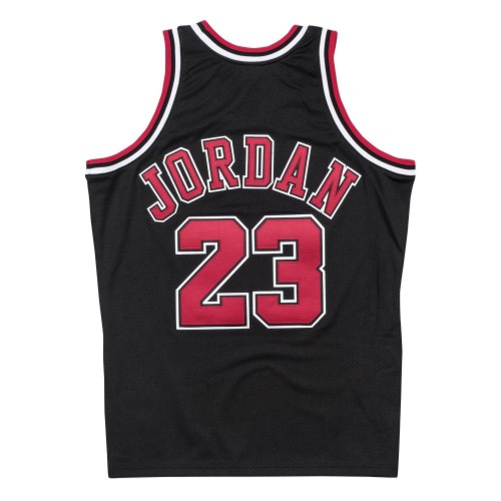Men's Chicago Bulls Michael Jordan #23 Throwback Black 1997-98 Hardwood Classics Player Jersey-Pro Kit Vault | Brand New 26/27 Sports Jerseys